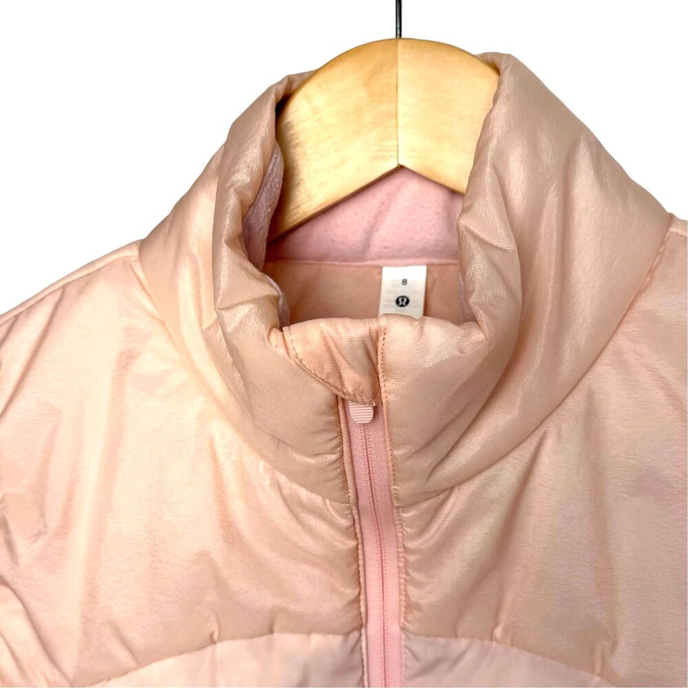 Lululemon Down for It All Vest Pink Mist - Picture 7 of 10